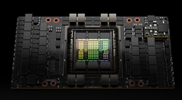Nvidia Hopper H100 GPU implementing HBM3 memory system